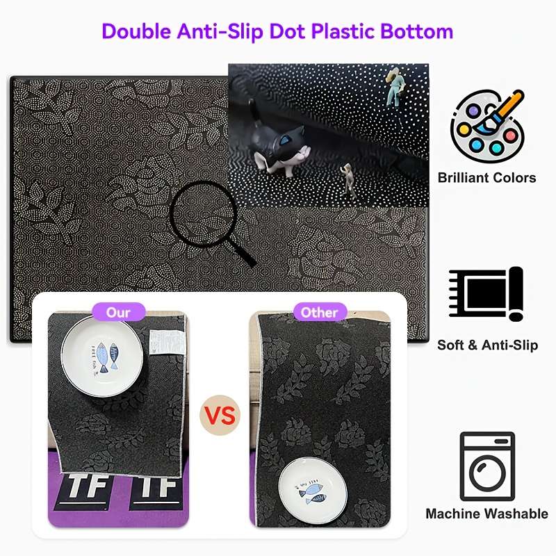 1Pc 16x24inch 40x60cm Floor Mat
