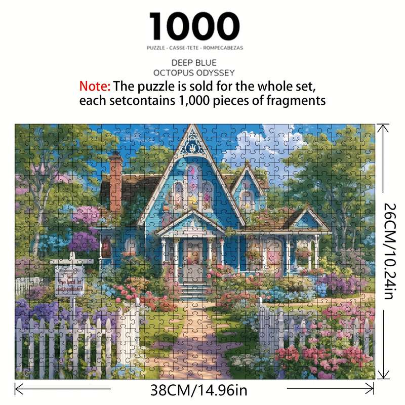 1000 Piece Paper Jigsaw Puzzle For Adults