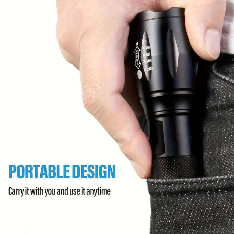 3pcs LED Aluminum Handheld Flashlights