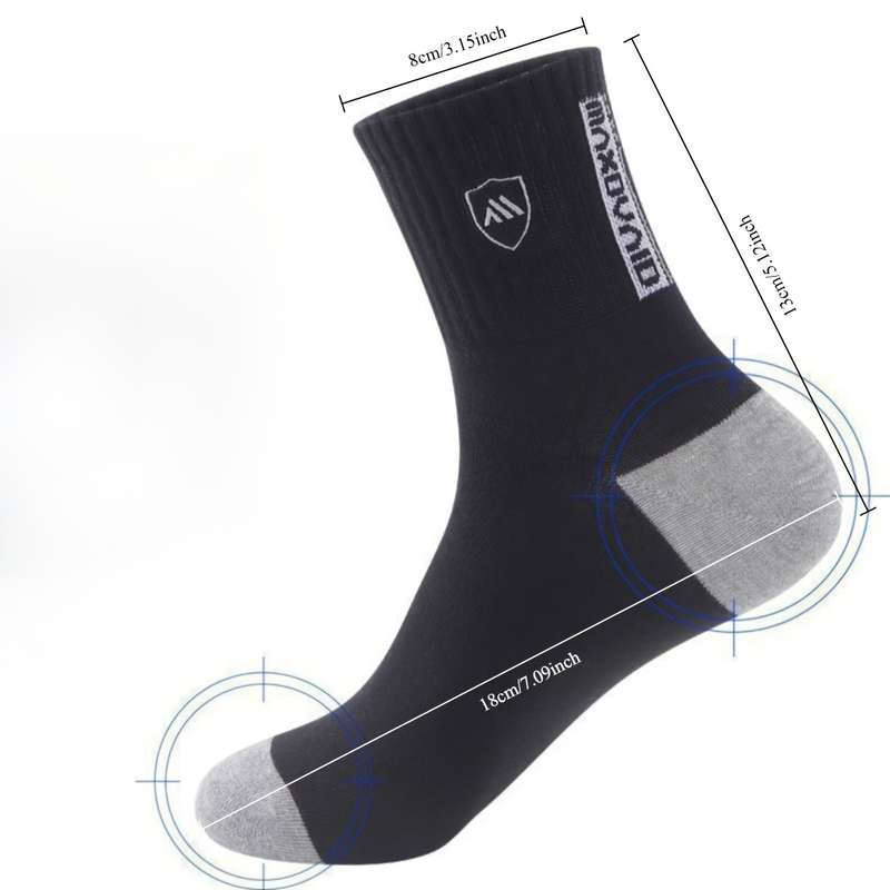 Sock 5 Pairs Of Mixed Colors  One Size