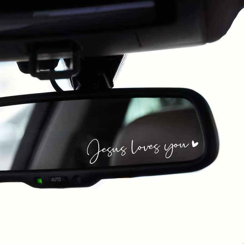 1pc Black Jesus Christian Themed Stickers