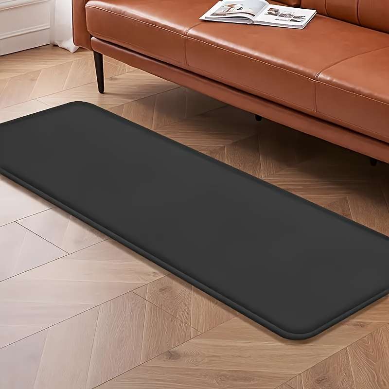 1Pc Black 40x120cm Floor Mat