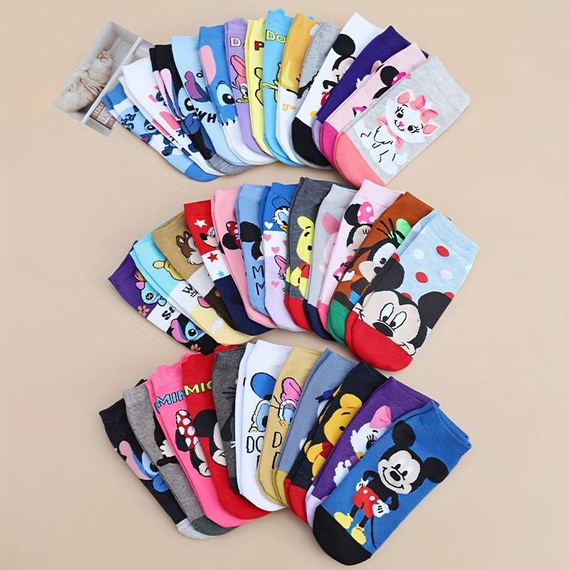 1Pairs Sock Mixed Color  One Size