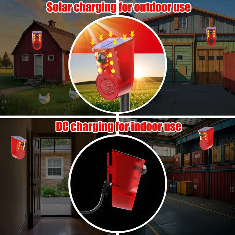 Solar Motion Sensor Alarm