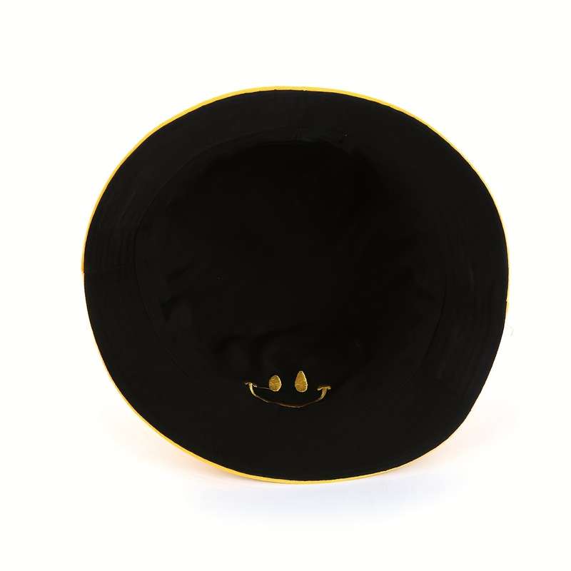 Hat Black Add Beige