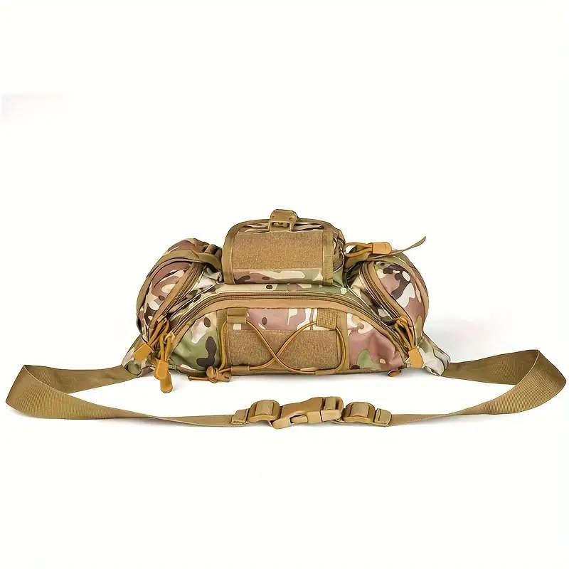 1pc Tactical Hunting Fanny Pack Waterproof Oxford Cloth Waist Bag for Gear Knife Flashlight Wallet I