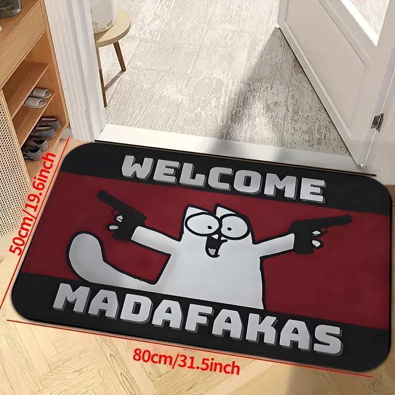 1Pc 80x120cm 31.49x47.24inch Floor Mat