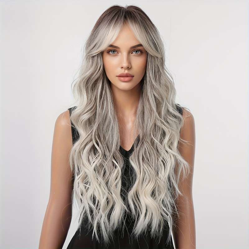 1Pc Mixed Color 66.04cm Fashion Design Wig