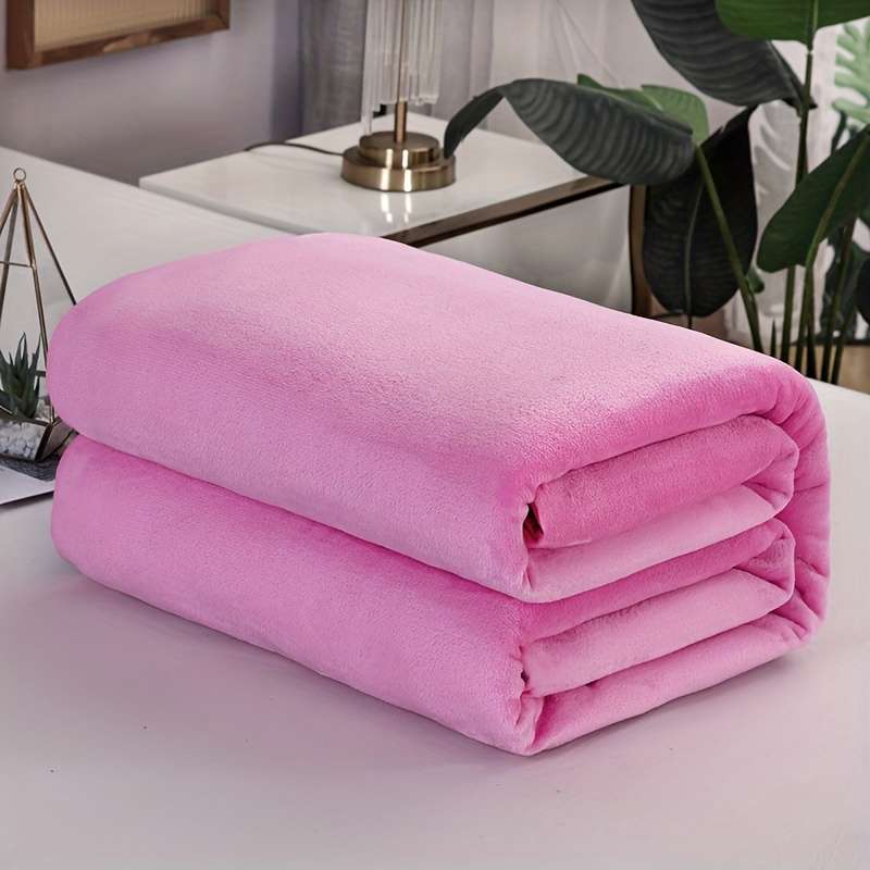1ps Blanket Color Sky Blue size 70x100cm