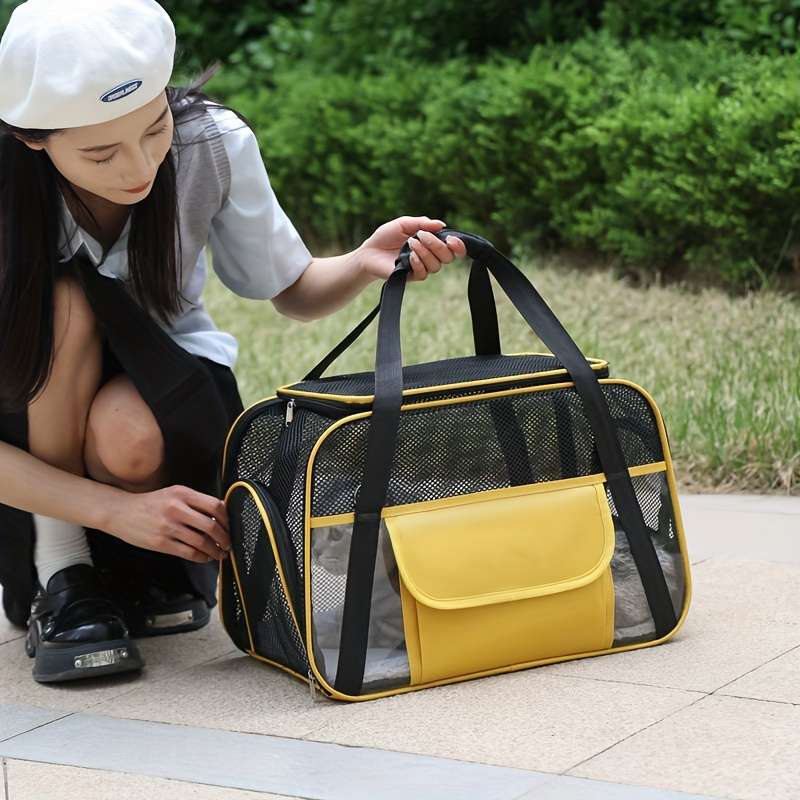 1pc Dark Gray Pet Bag
