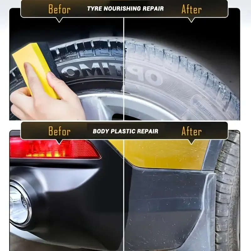 100g Premium Tire Shine Protection Wax