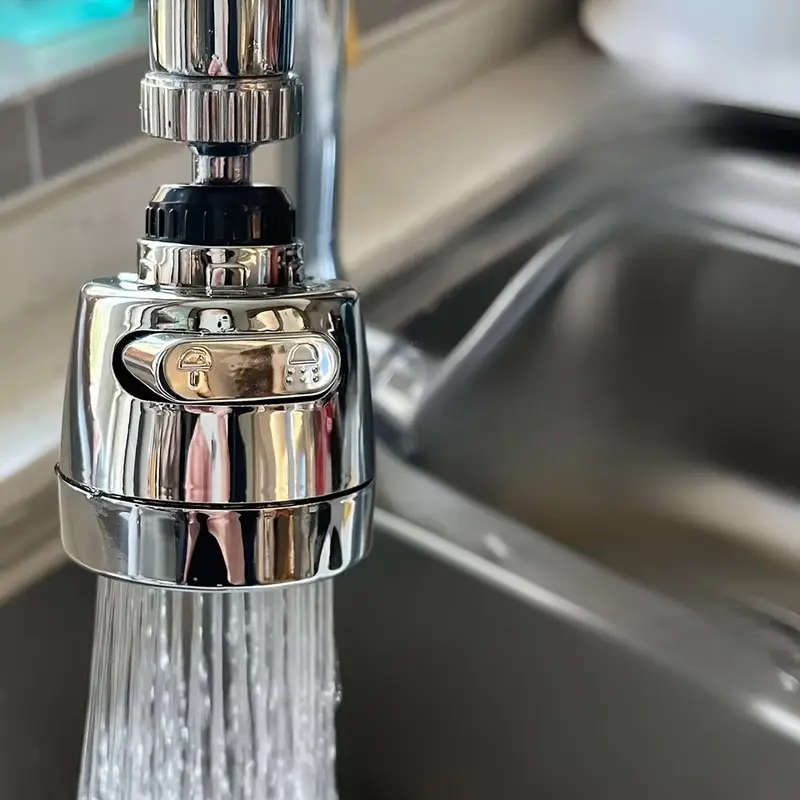 1pc 360° Rotating Kitchen Faucet Water Filter Anti-Splash Sprayer