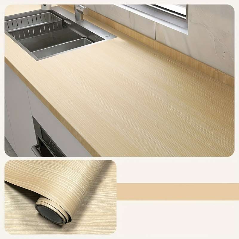 1PC Wall StickersPine Color60cmX200cm 23.62inX78.74in