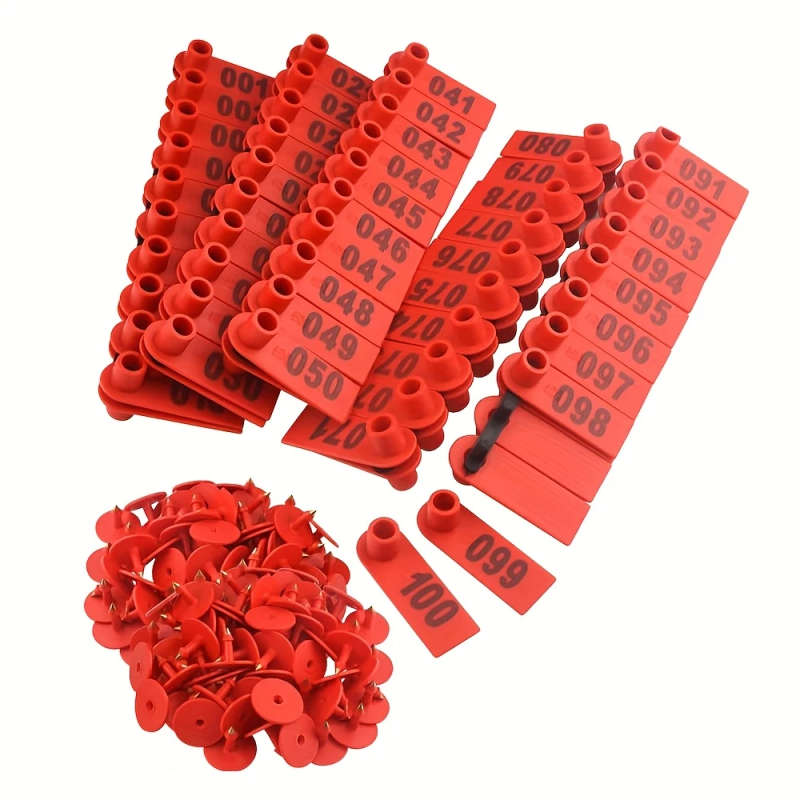 100pcs Goat Sheep Ear Tags