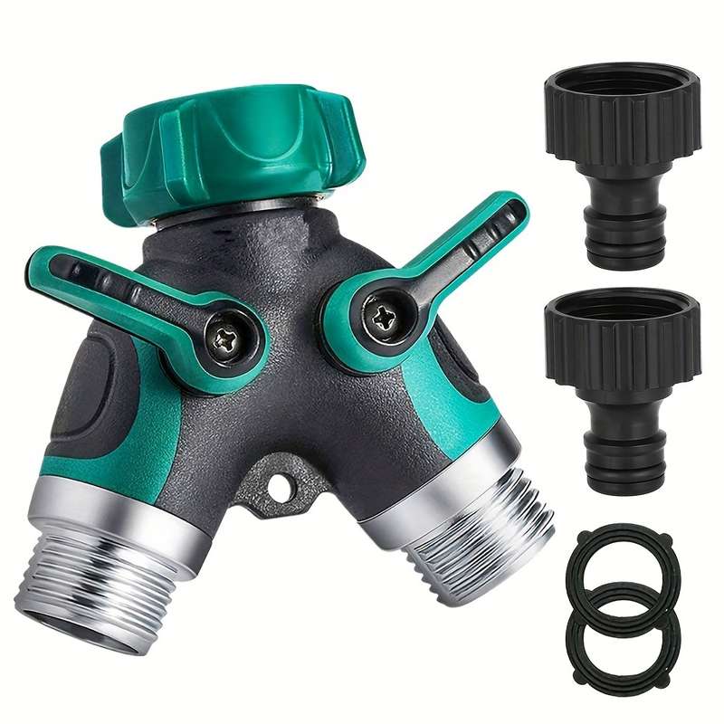 1pcs Y-Type Diverter Valve Zinc Alloy EU Standard Thread