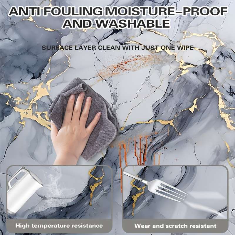 1PC Wall StickersGilding500cmX40cm  196.85inX15.74in