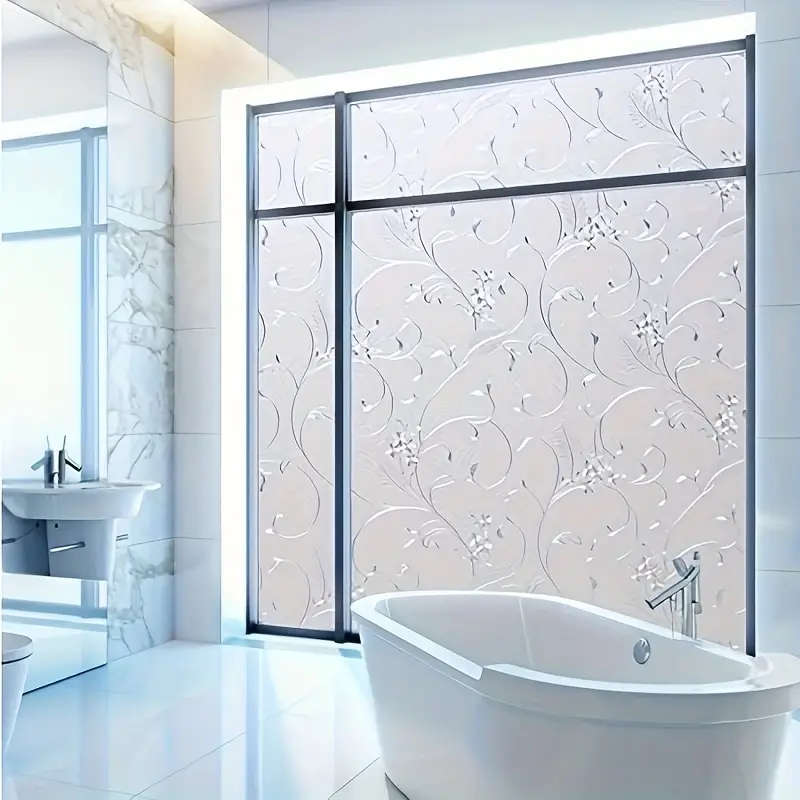 1 x Classic Frosted Vine Window Film
