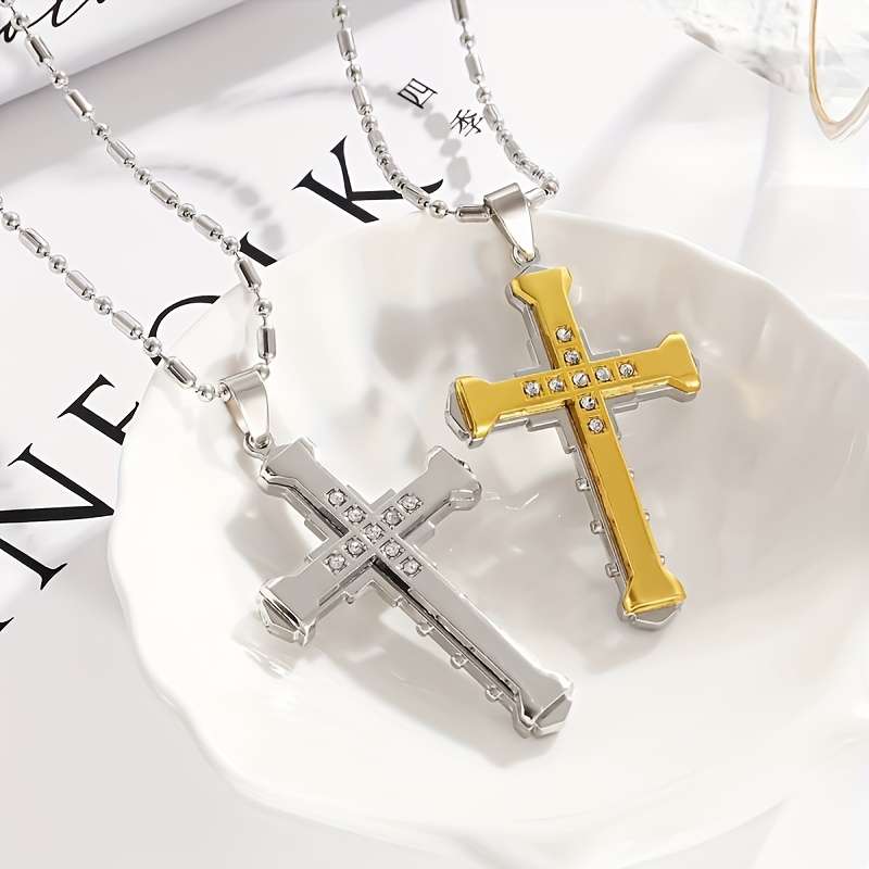 1 Piece Blue Jesus Theme Pendant