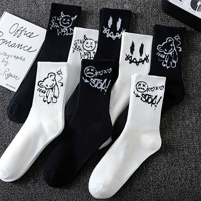 Sock 5 Pairs Of Random  One Size