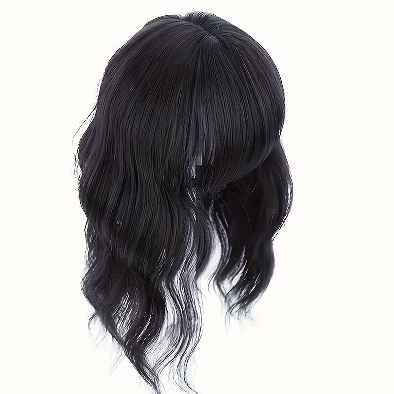 1Pc Black 40.64cm Fashion Design Wig