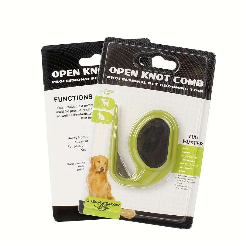 1pc Green Pet Comb