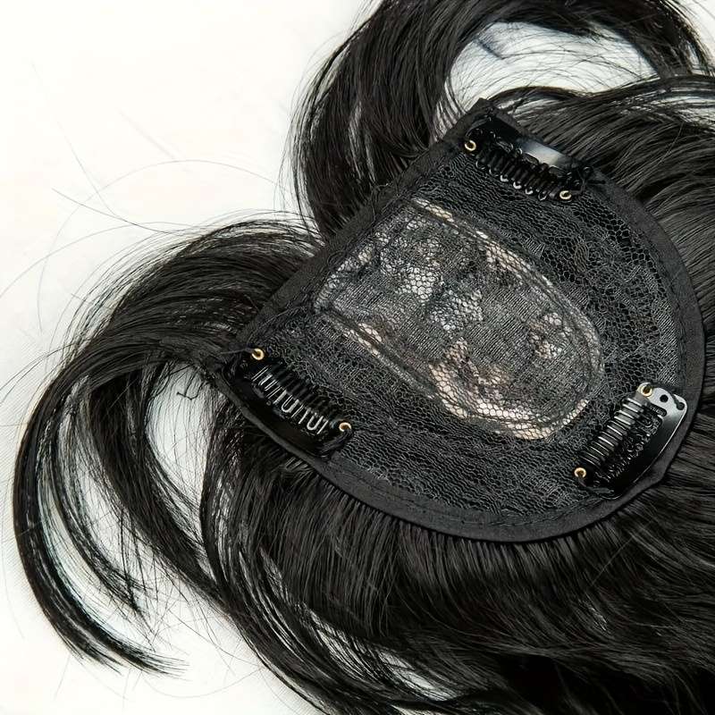 1Pc Black 40.64cm Fashion Design Wig