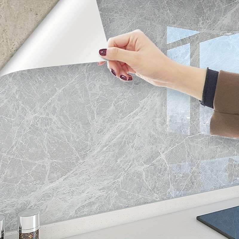 1PC Wall StickersMayan Gray 5 Meterss Long X 60 cm Wide