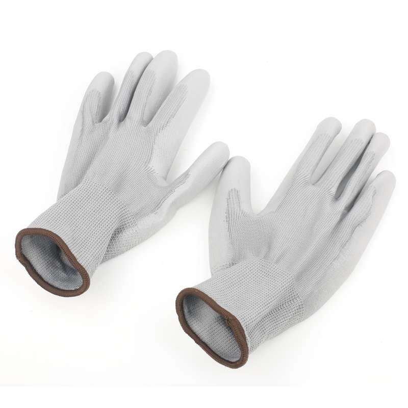 5 Pairs Size M Andpu Nylon Multi Purpose Work Gloves