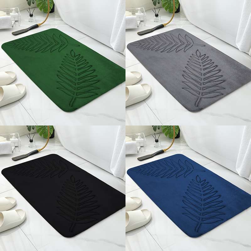 1Pc Dark Gray 15.74x23.62inch 40x60cm Floor Mat