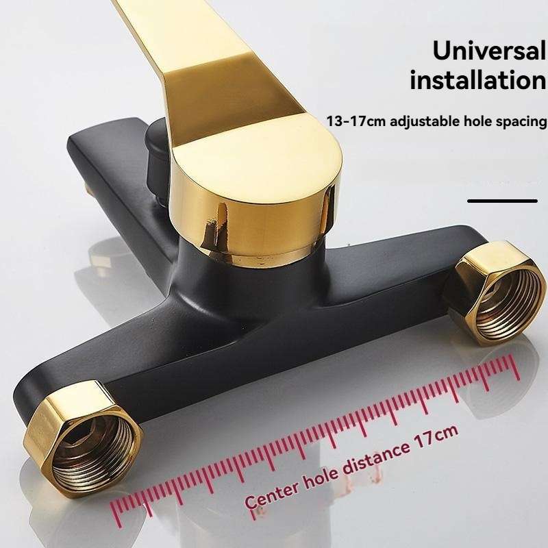 1PC Black Golden       ISEE Faucet