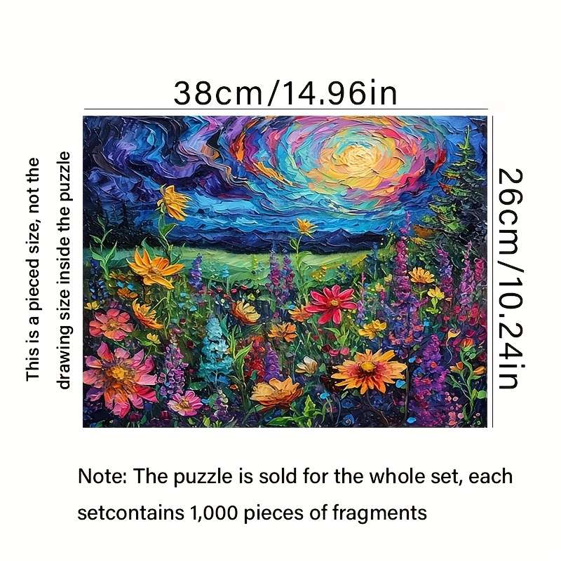 1000 Piece Mini Paper Jigsaw Puzzle