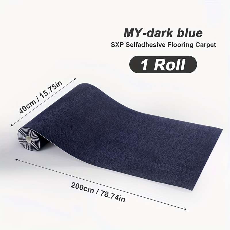 1Pc Blue 40x200cm Floor Mat