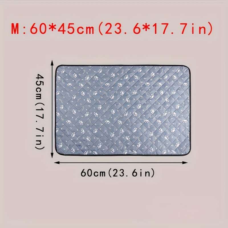 1piece Light Blue Dog Paw Cooling Pad