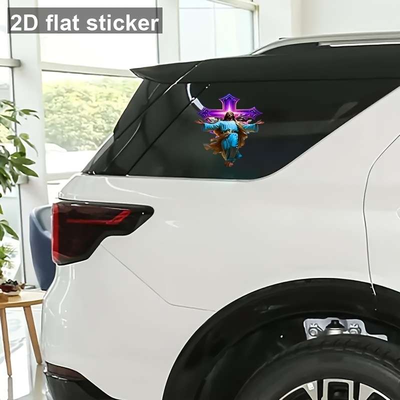1pc Cartoon Jesus Christian Themed Stickers