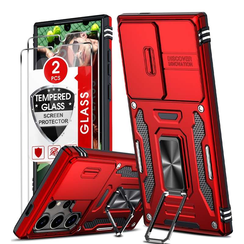 1pc  Red  For Samsung Samsung Galaxy S23 Ultra Phone Cases