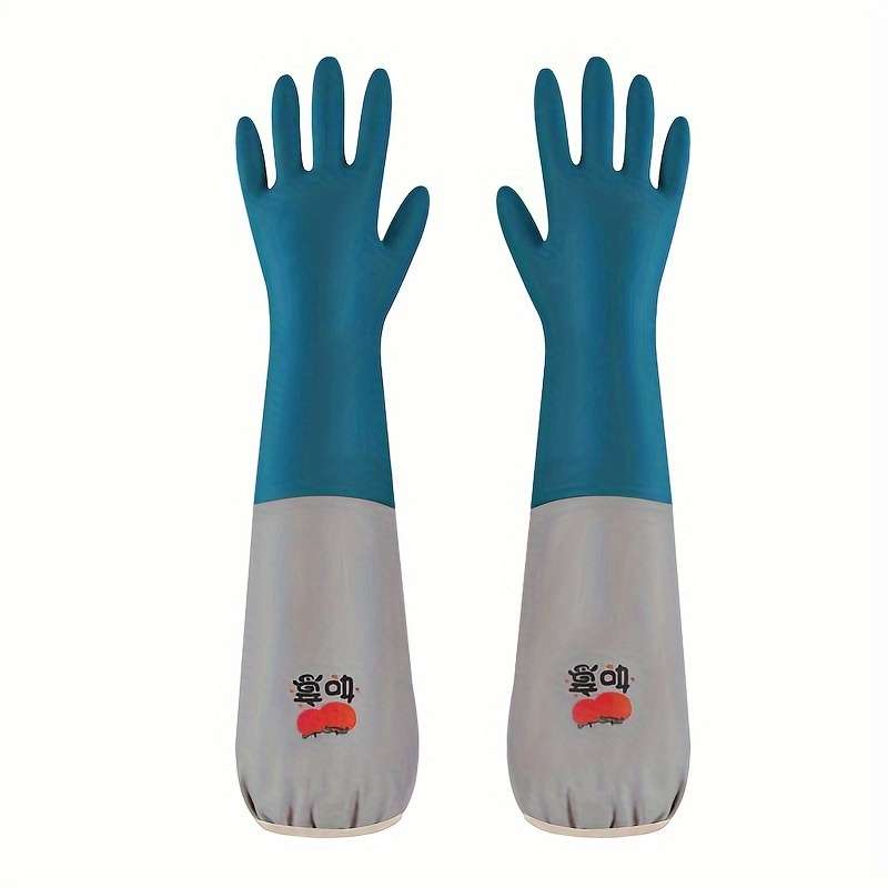 1 Pair Open Style Household Cleaning Gloves