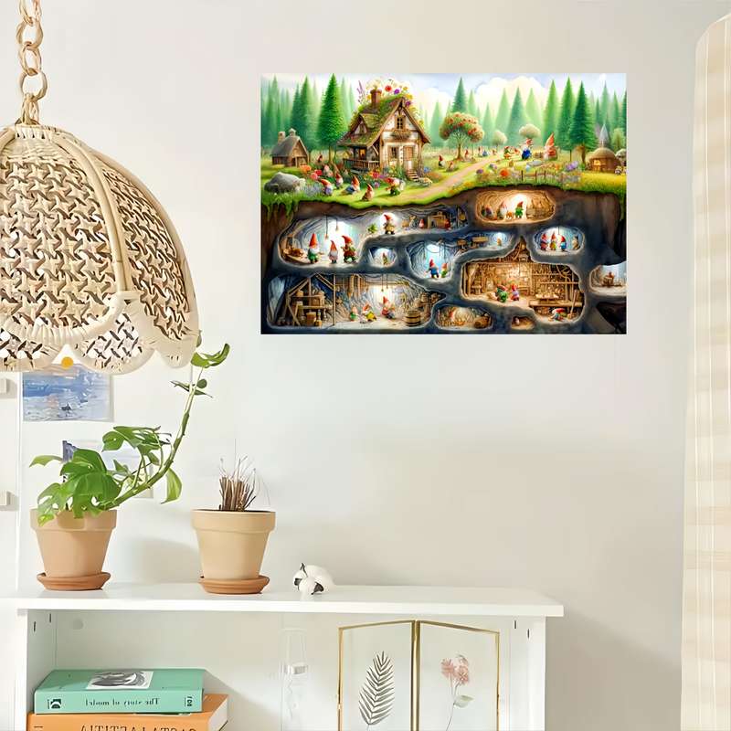 1000 Piece Paper Jigsaw Puzzle For Adults