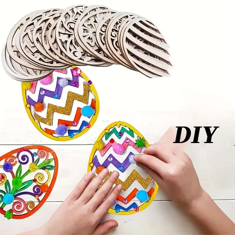 24 Pieces Easter Egg Decoration Hanging Ornaments