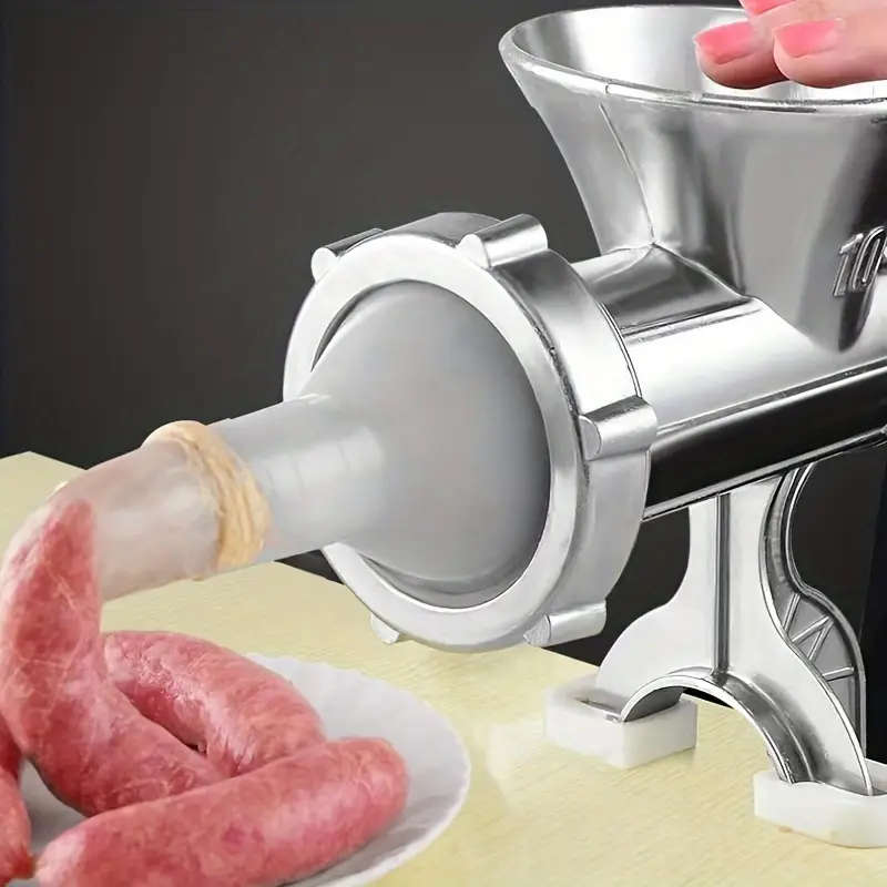 Heavy-Duty Manual Meat Grinder & Food Processor - with Hand Crank, Multi-Purpose