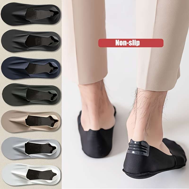 5 Pairs Light Grey One Size High Elastic Socks