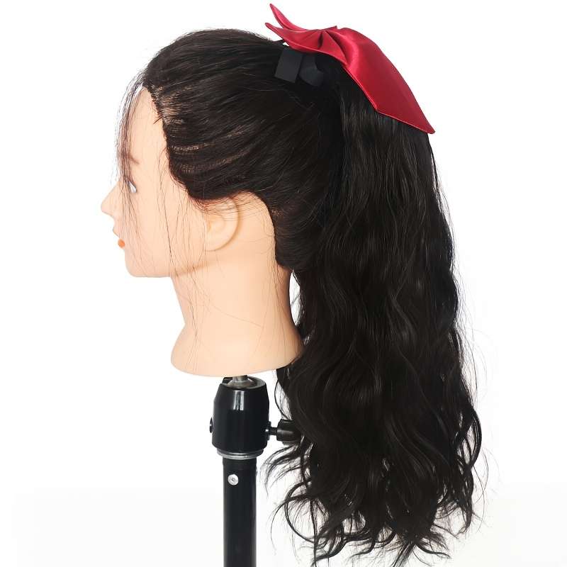 1Pc Natural Black Fashion Design Wig