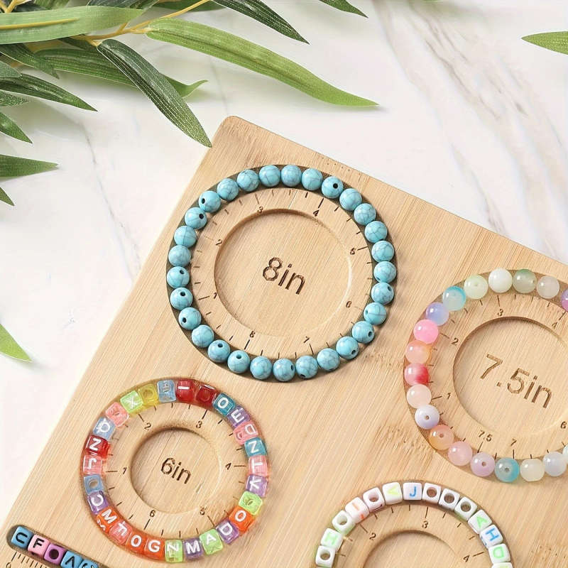 1pc Bamboo Jewelry Board