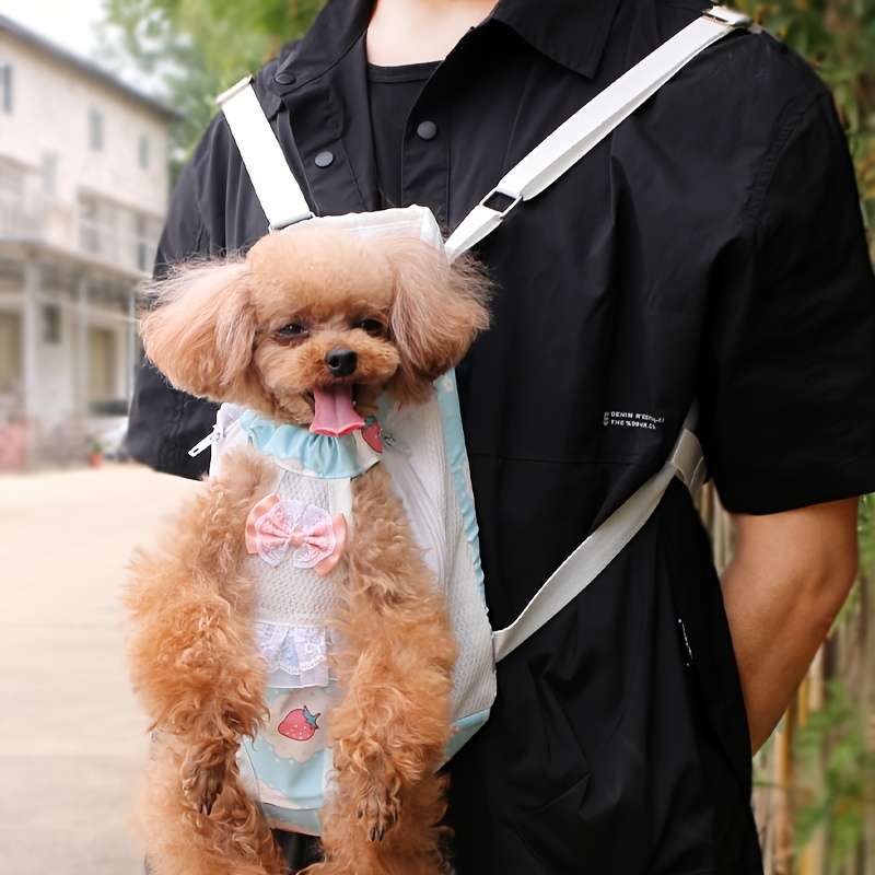 1pc Yellow Plaid M Pet Bag