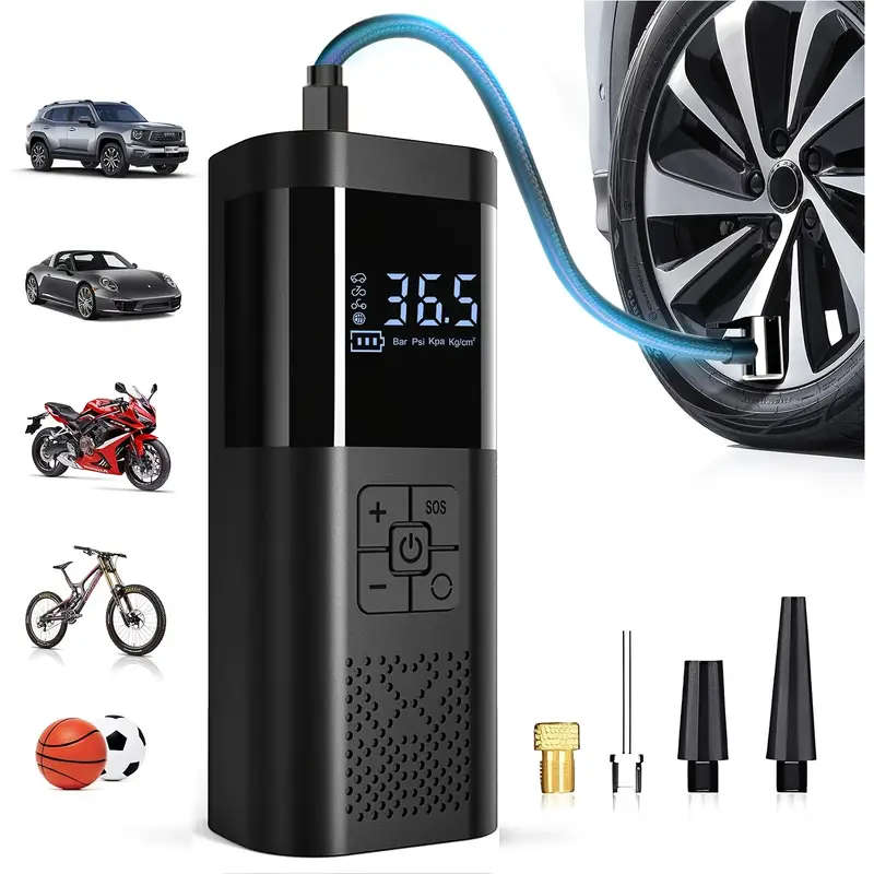 Portable Air Compressor  150PSI Car Tire Pump