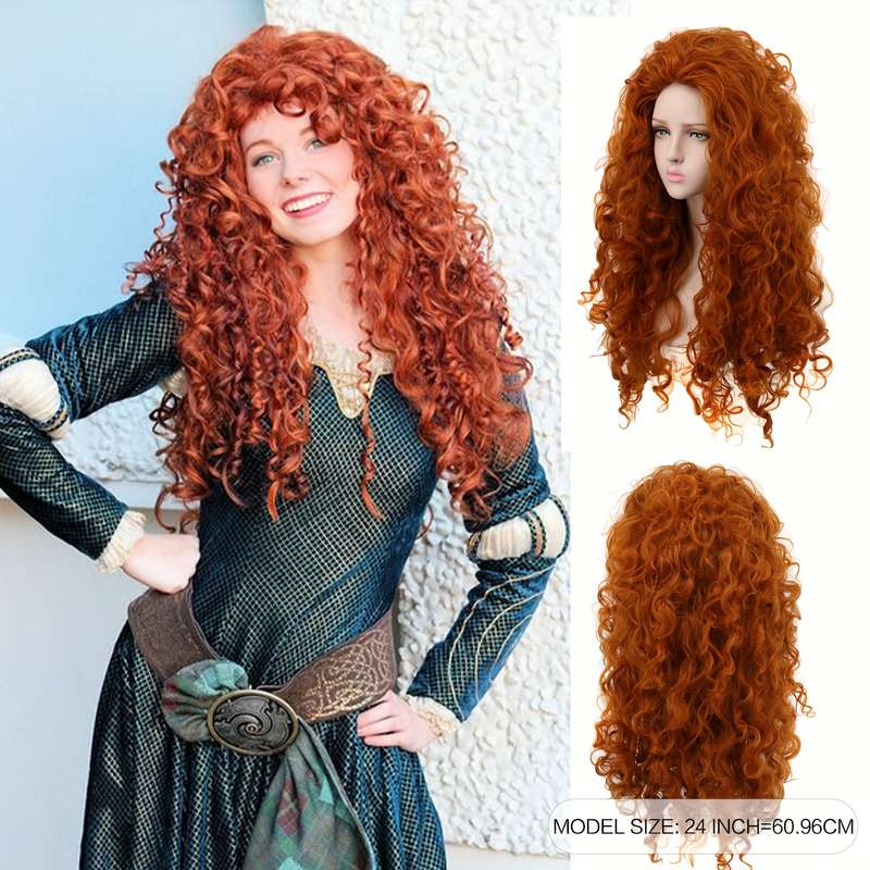 1Pc Aorange 60.96cm Fashion Design Wig