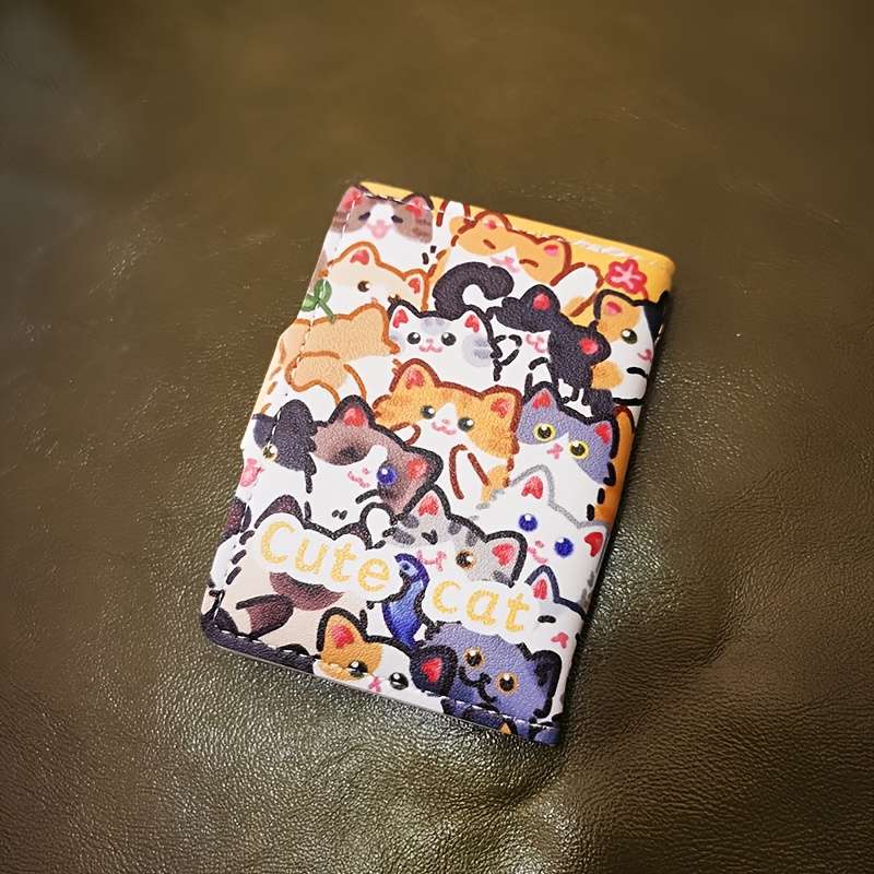 1pc Ladies' Credit Card Holder with Multiple Slots a Stylish And Spacious Wallet for Cards Compac