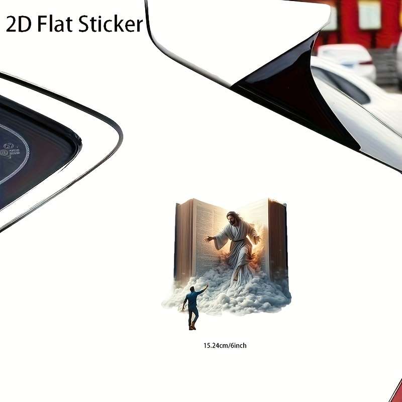 1pc Jesus Christian Themed Stickers