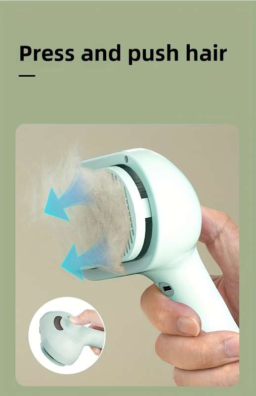 1pc Green Pet Comb