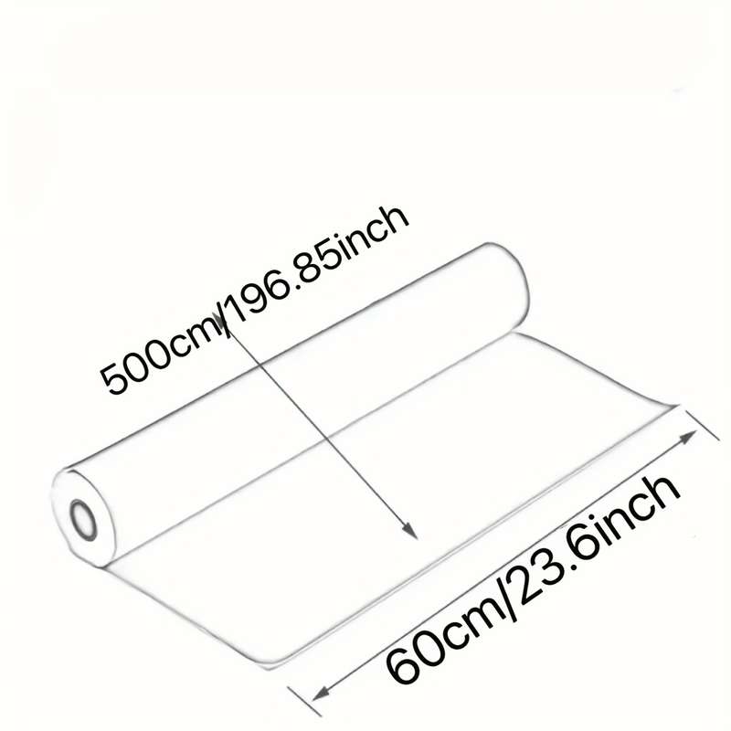 1PC Wall Stickers60cmx300cm 23.6inx118.1inLemon