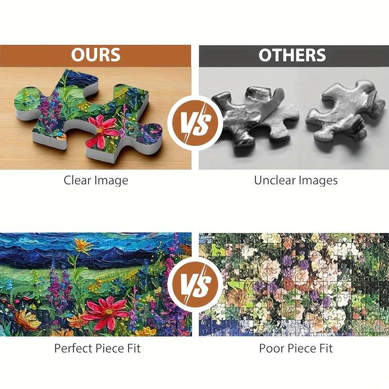 1000 Piece Mini Paper Jigsaw Puzzle